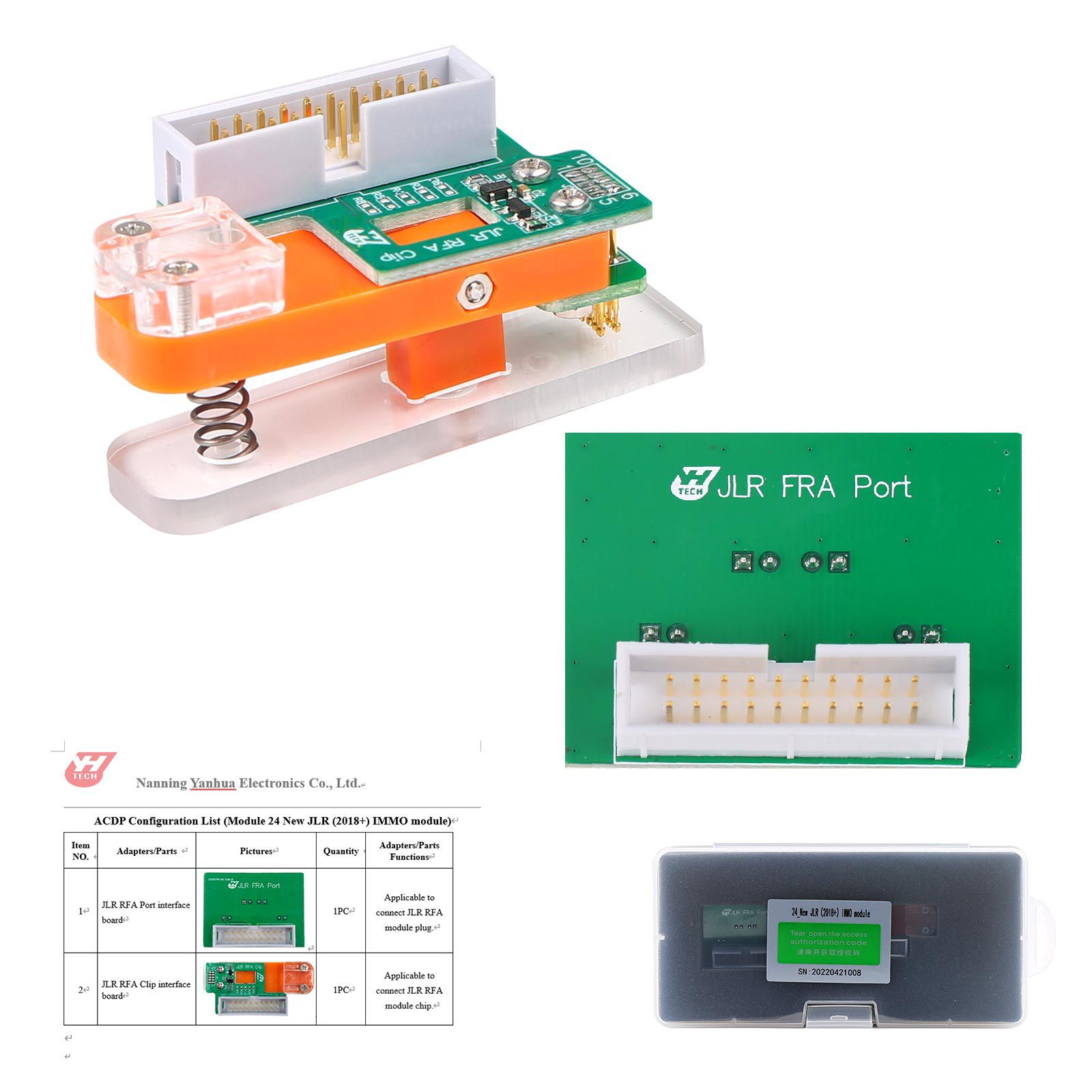 Yanhua ACDP Module 24 New JLR(2018+) IMMO Module with License A702