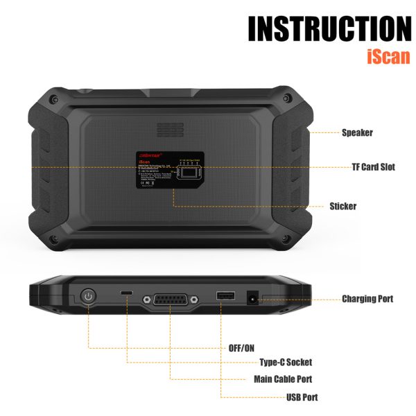 OBDSTAR iScan HARLEY DAVIDSON Motorcycle Diagnostic Tool and Key Programmer - Image 8