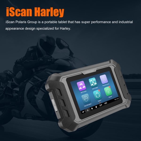 OBDSTAR iScan HARLEY DAVIDSON Motorcycle Diagnostic Tool and Key Programmer - Image 9