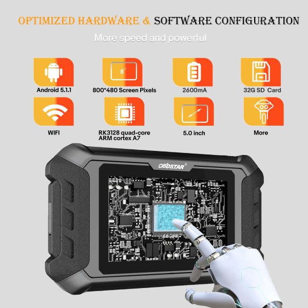 OBDSTAR iScan HARLEY DAVIDSON Motorcycle Diagnostic Tool and Key Programmer - Image 12