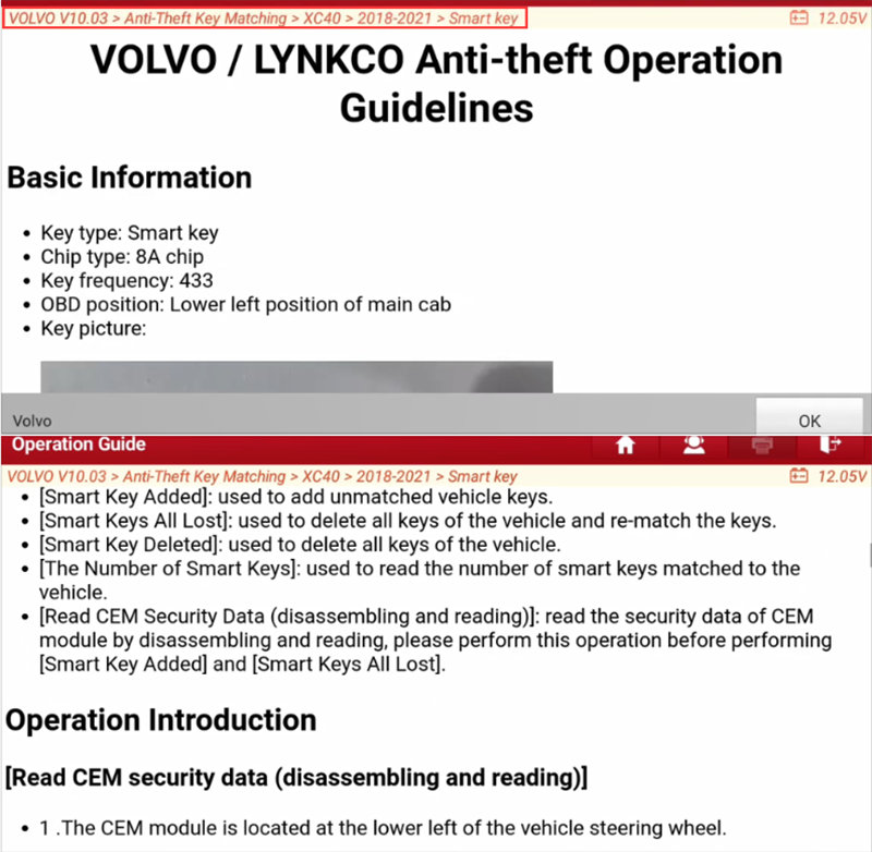 How to add smart keys to Volvo XC40 with Launch X431 IMMO Elite/IMMO Plus