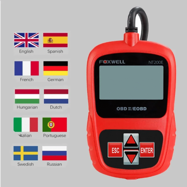 Foxwell NT200E Diagnostic Scan Tool  quickly read and clear engine Diagnostic Trouble Codes (DTCs) support dieselcars petrolcars - Image 7